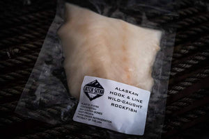 
                  
                    Catch Sitka Alaskan hook & line wild-caught rockfish.
                  
                